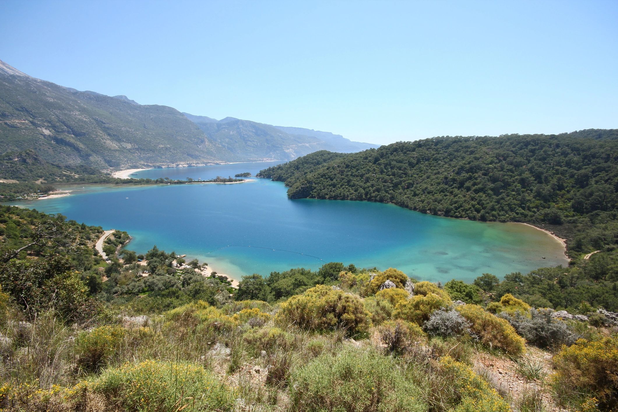 Mediterranean sea view from the Lycian coast